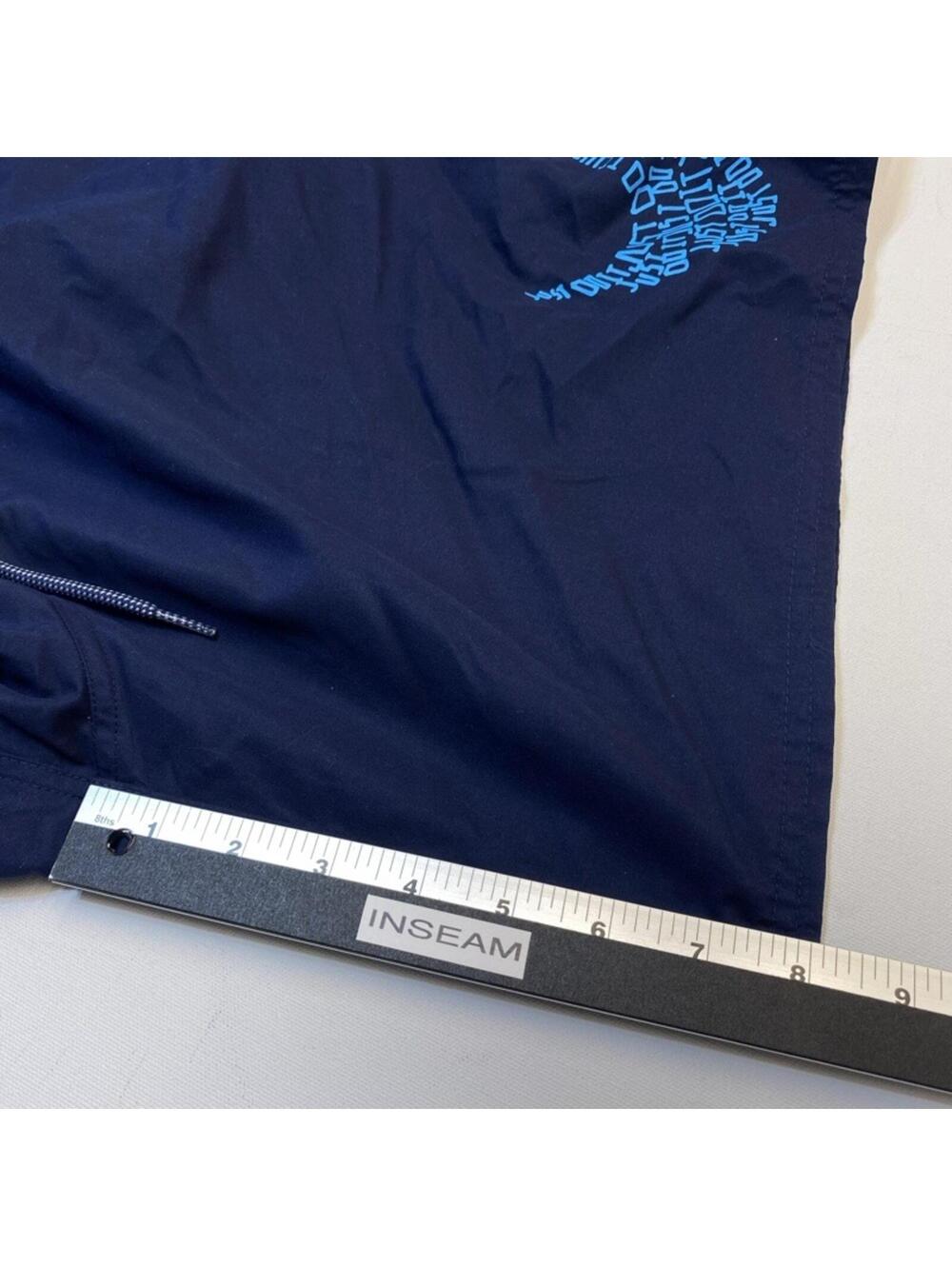 Vintage Nike Athletic Running Shorts Men's 2XL Blue Waistband Lined Pockets 9997 - Picture 12 of 15